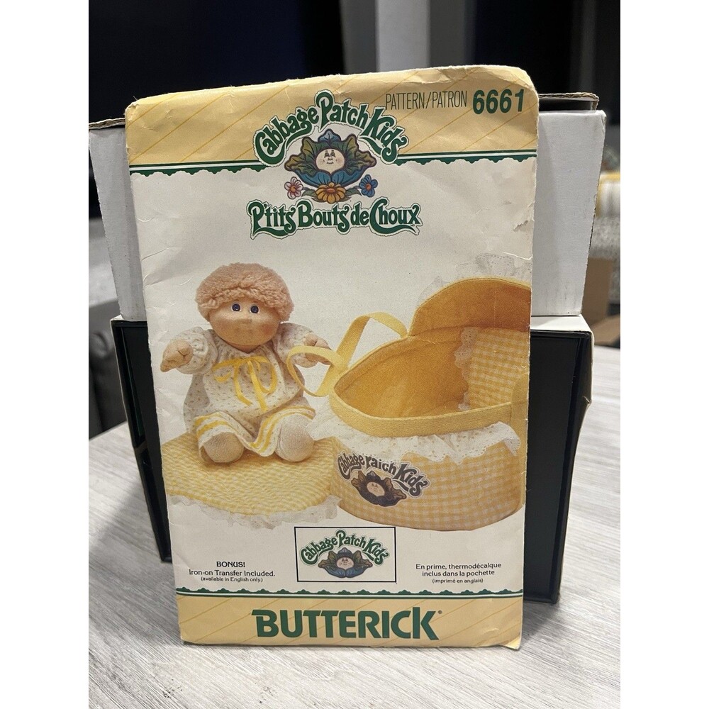 Cabbage Patch Kids Pattern 6661 - New. Uncut